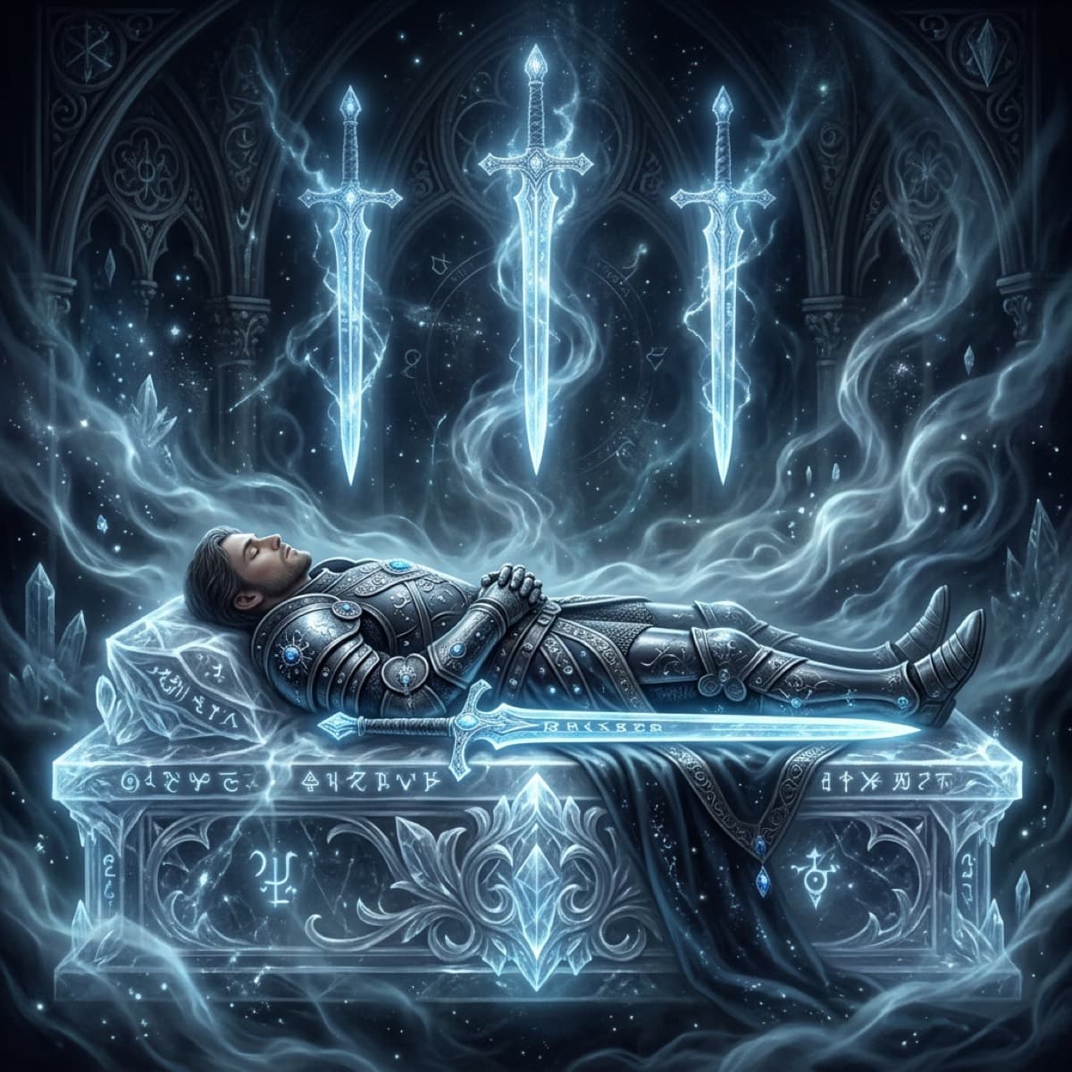 tarot four of swords