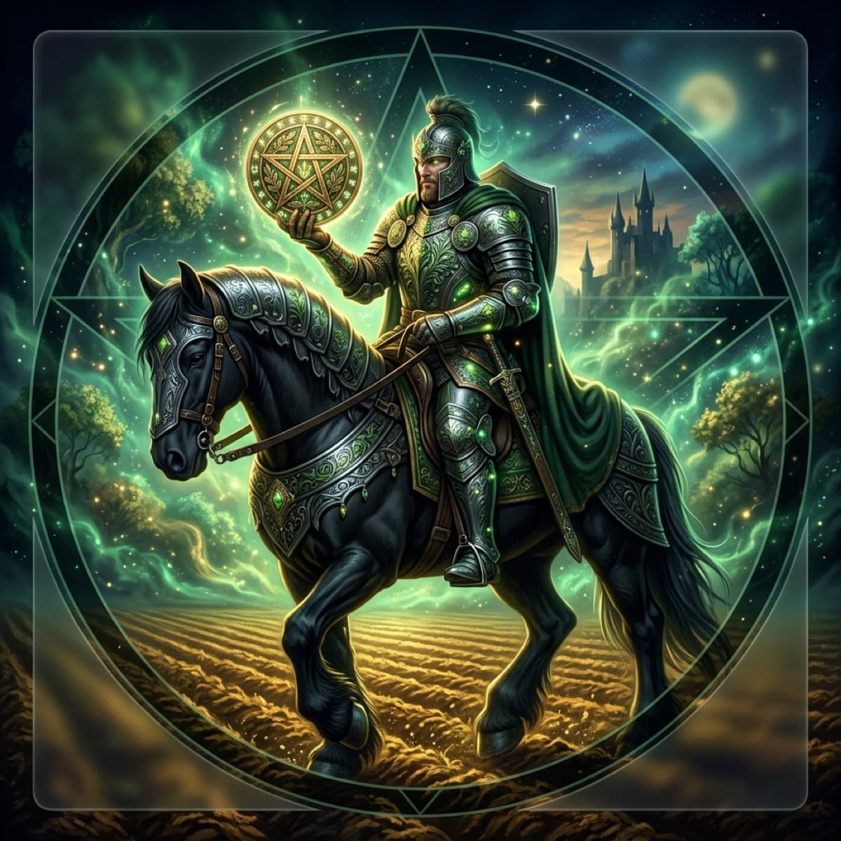 Knight of Pentacles Tarot: Upright & Reversed Meaning Guide