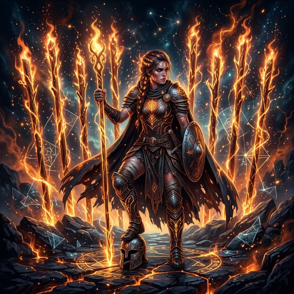 Nine of Wands Tarot Card Meaning: Resilience & Vigilance Guide