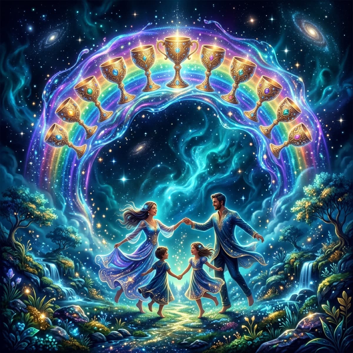 Ten of Cups Tarot Card Meaning: Ultimate Guide to Joy & Harmony