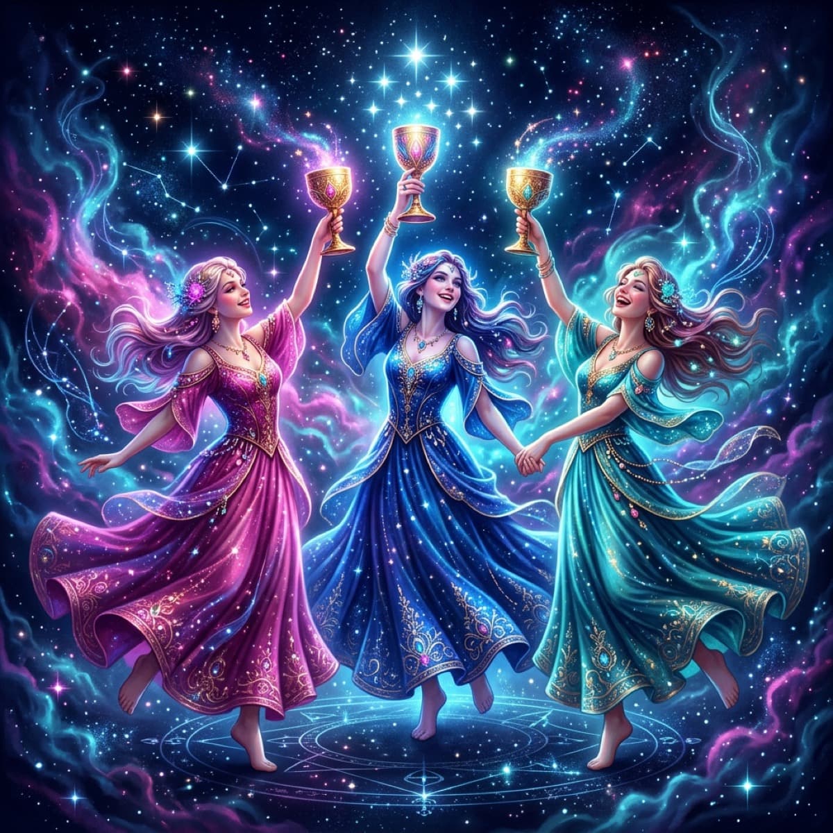 Three of Cups Tarot Card Meaning: Celebration & Community