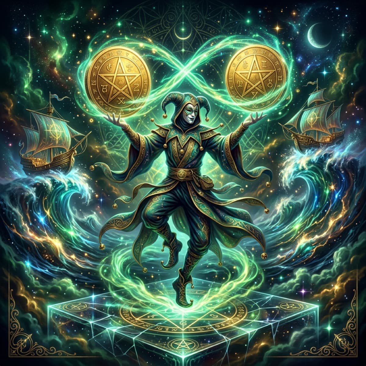 Two of Pentacles Tarot Meaning: Balance, Juggling & Adaptability